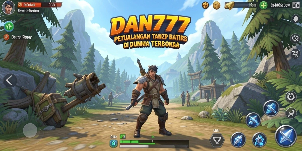 Tampilan gameplay yang menakjubkan di dunia terbuka.