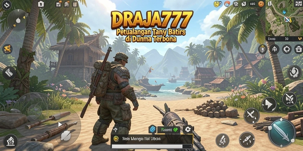 Tampilan menarik dari gameplay DRAJA777 di dunia terbuka yang luas.