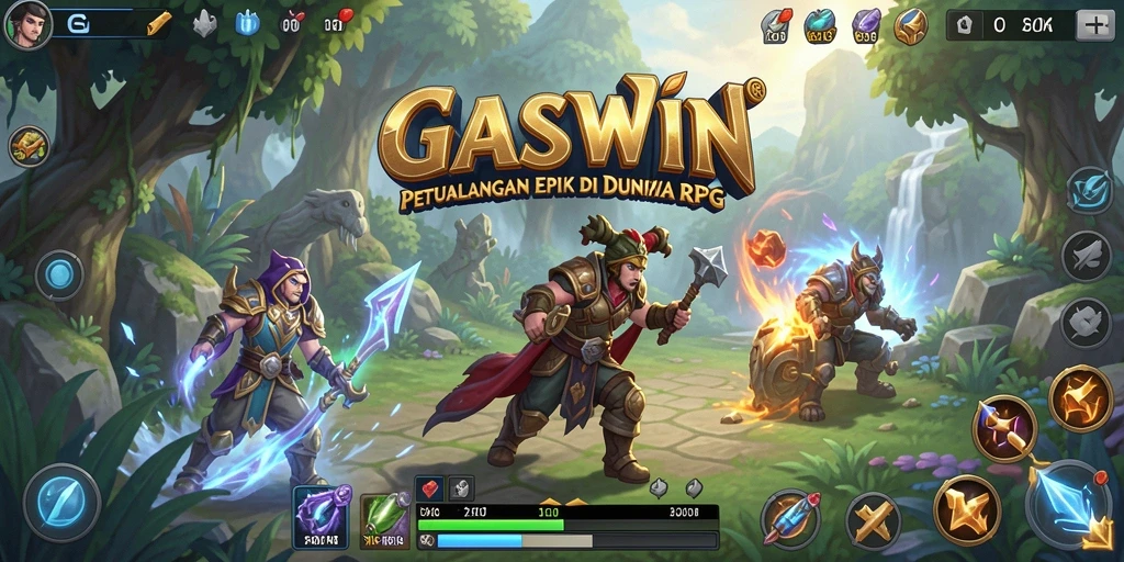 Gameplay menakjubkan dalam dunia RPG yang luas dan penuh tantangan.