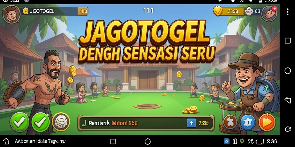 Tampilan gameplay Idle yang menarik di JAGOTOGEL.