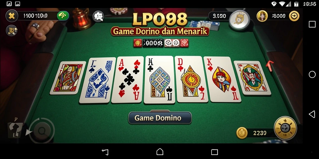 Tampilan gameplay seru di LPO88 dengan pemain bersaing.