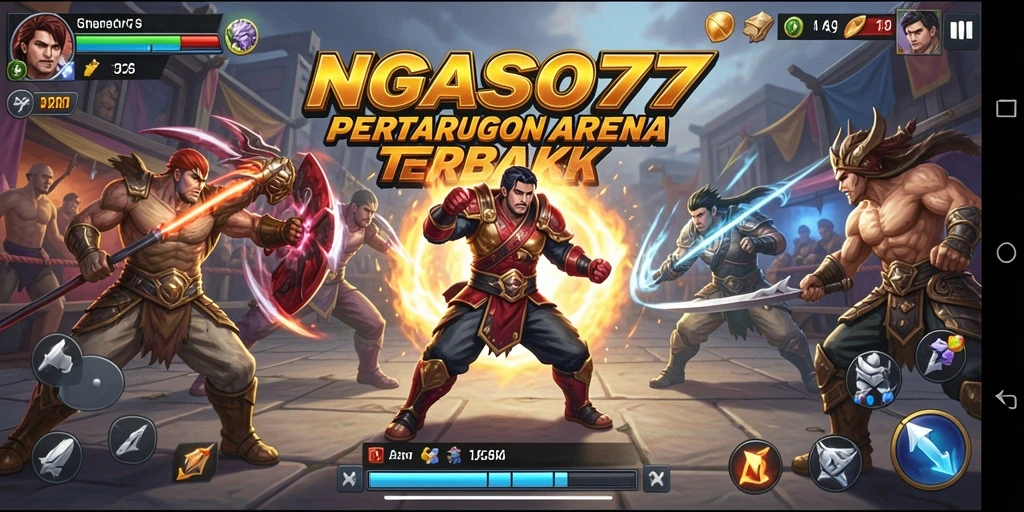Tampilan menegangkan dari gameplay NGASO77 yang penuh aksi.