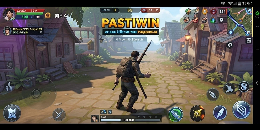 Tampilan menarik aplikasi PASTIWIN yang memudahkan penggunaan sehari-hari.