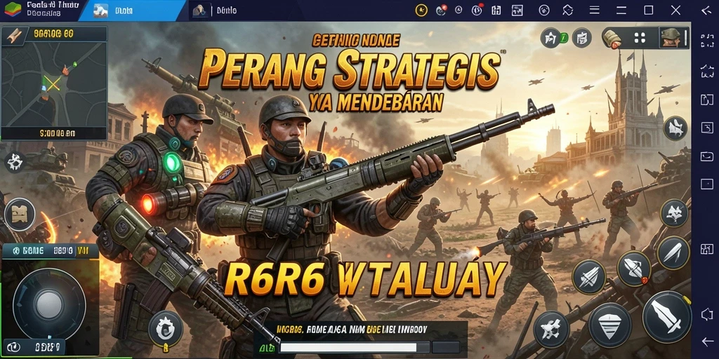 Tampilan gameplay R6R6 yang menarik dan menantang.