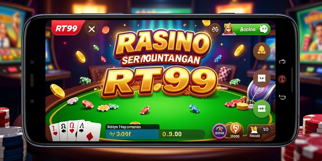 Tampilan gameplay RT99 yang menampilkan suasana Kasino yang menarik.