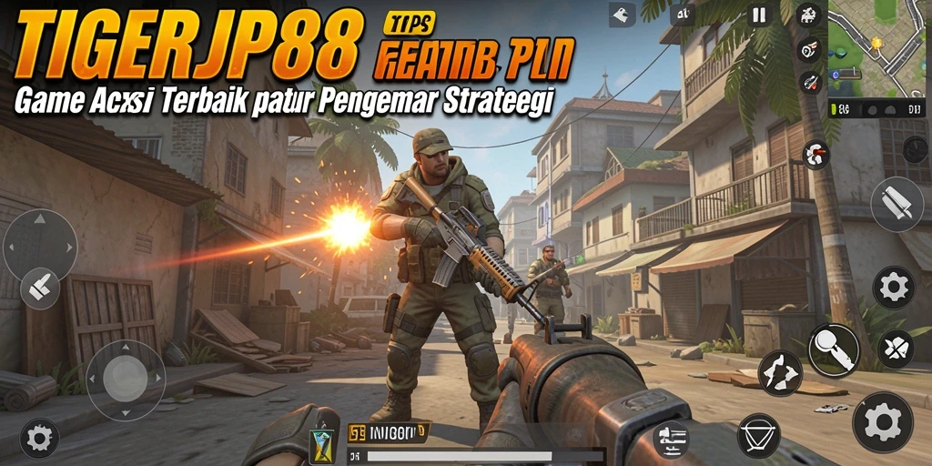 Tangkapan layar menunjukkan aksi intens dalam gameplay <strong>TIGERJP88</strong>.
