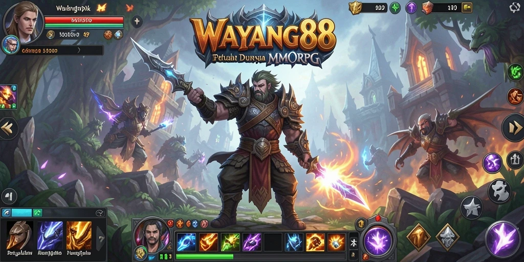 Tampilan gameplay epic di WAYANG88 dengan aksi seru.